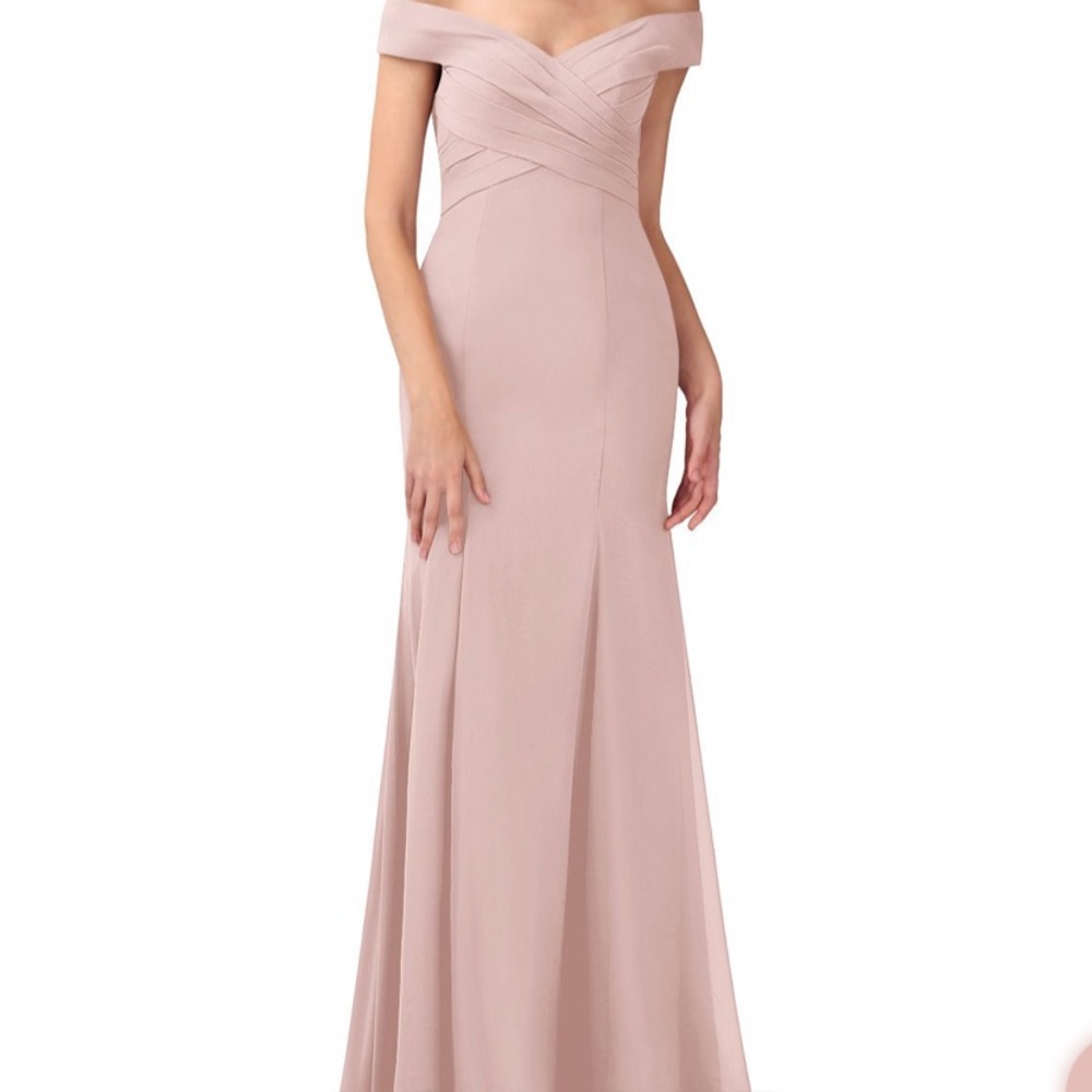 Azazie Lecia Dusty Rose